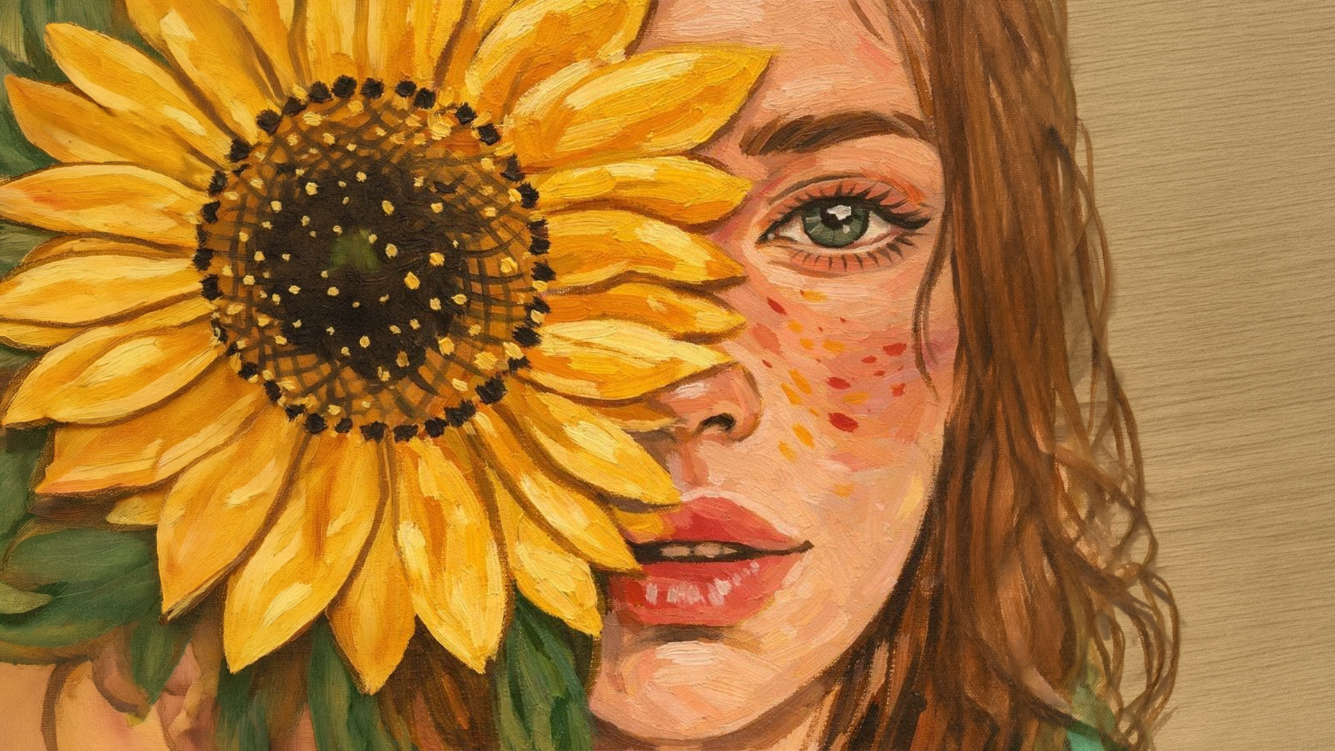 Resim - Sunflower afişi