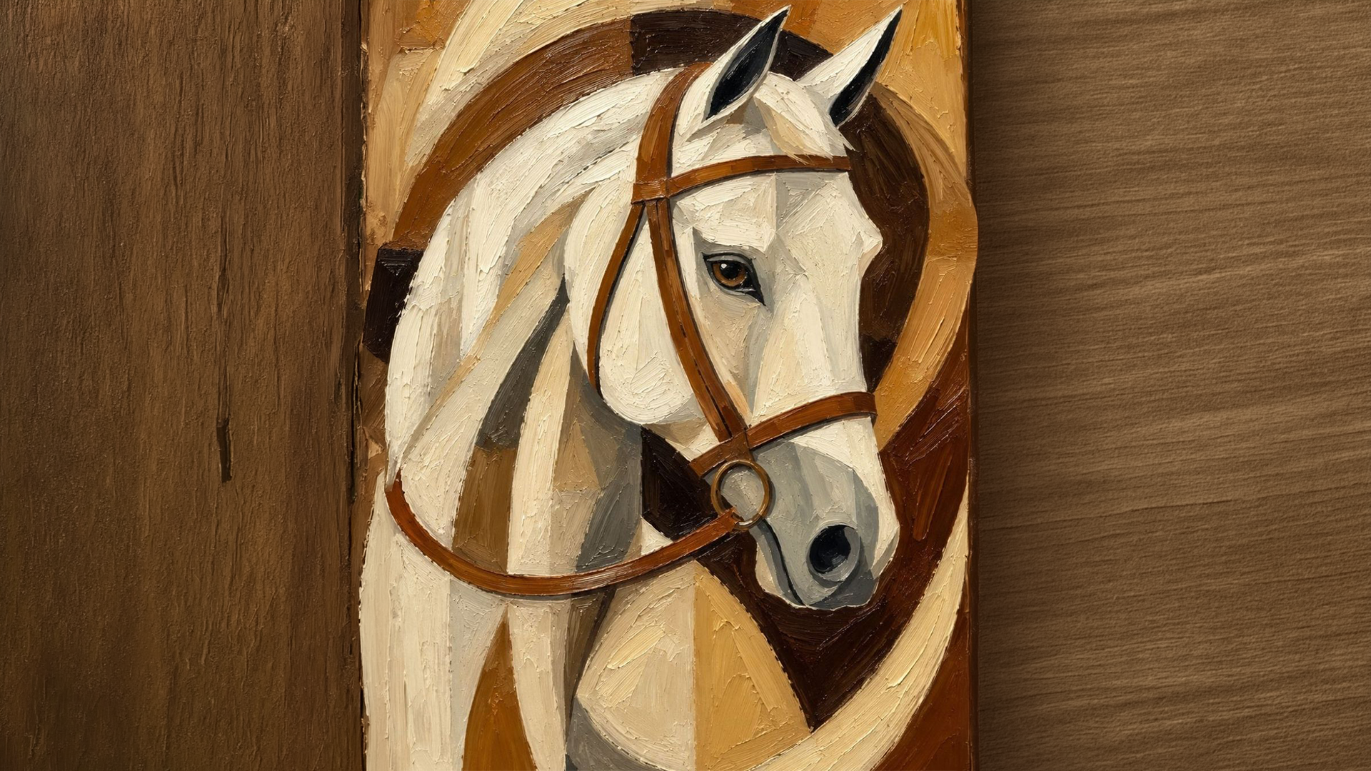 Resim - Horse Klimt afişi