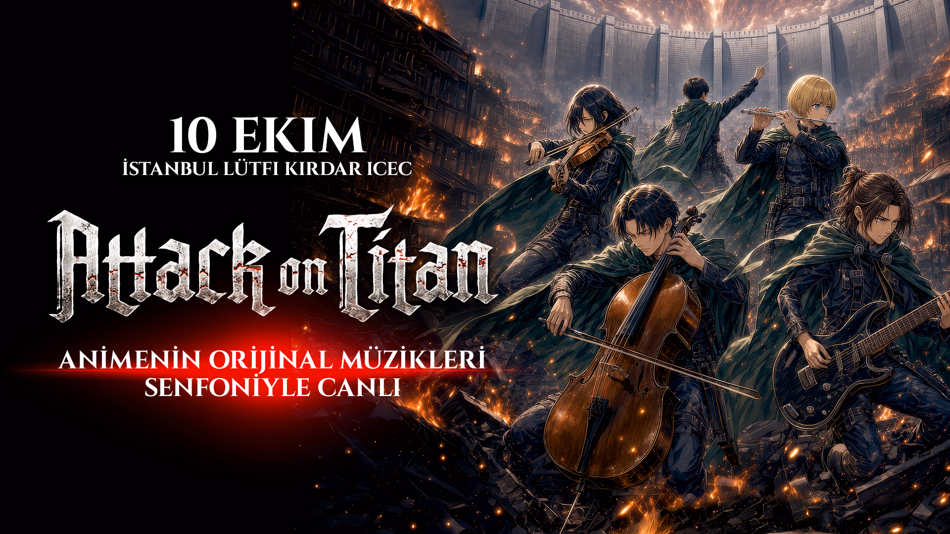 Attack On Titan Senfoni Konseri