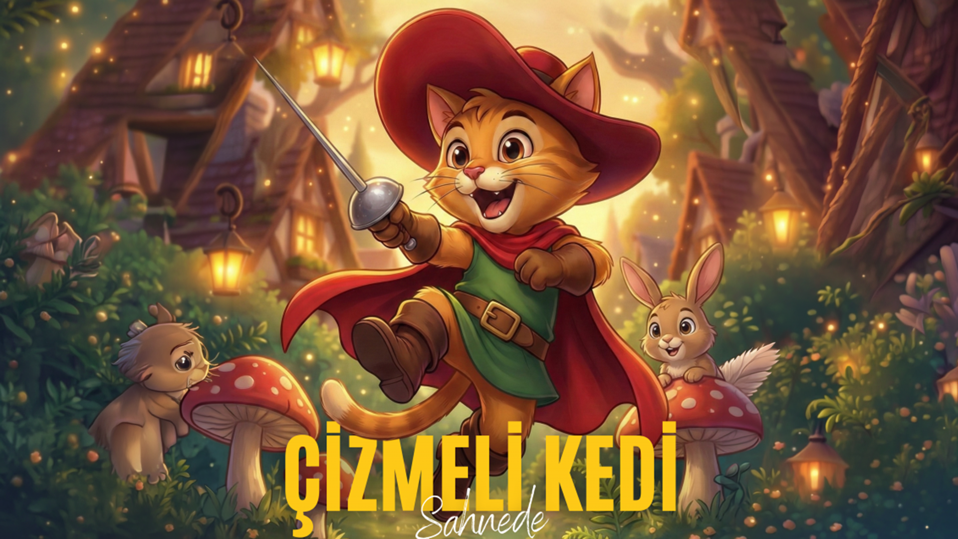 Çizmeli Kedi afişi