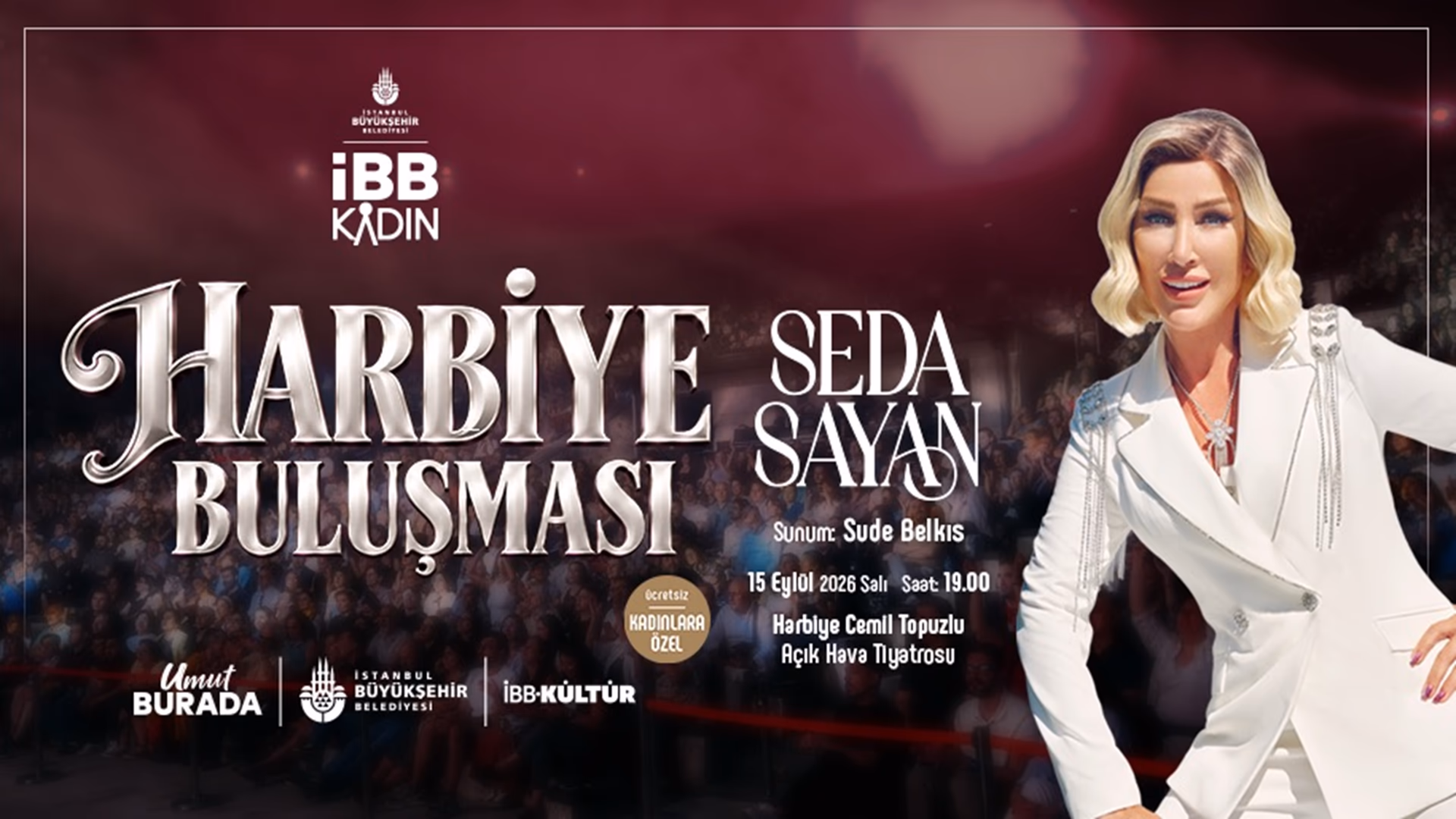 İBB Kadın Buluşması - Seda Sayan
