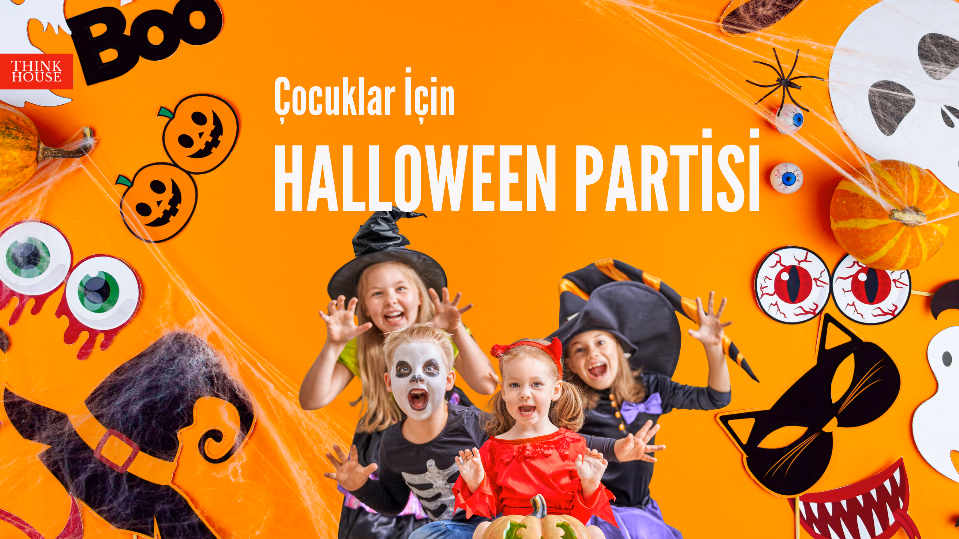 Çocuklar İçin Kostümlü Halloween Partisi (5-11 Yaş)