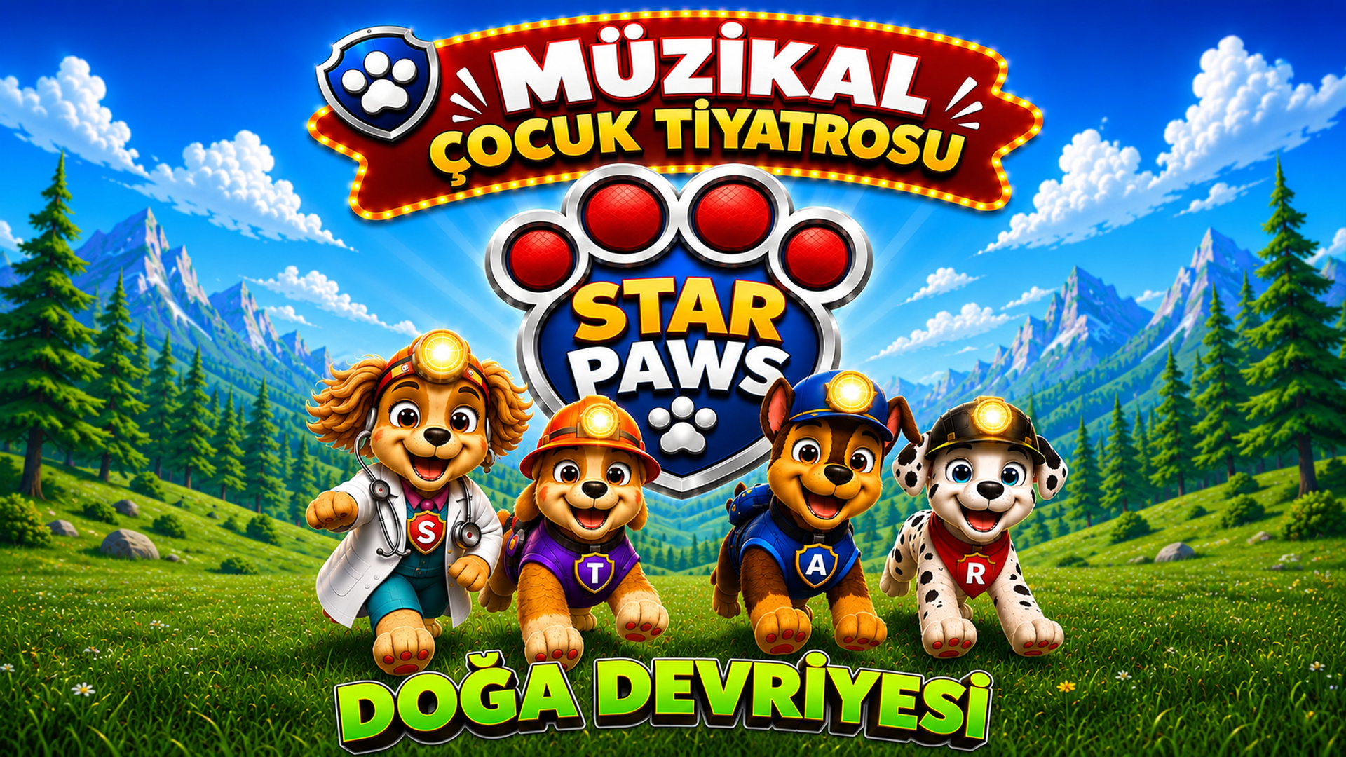 Star Paws Doğa Devriyesi afişi