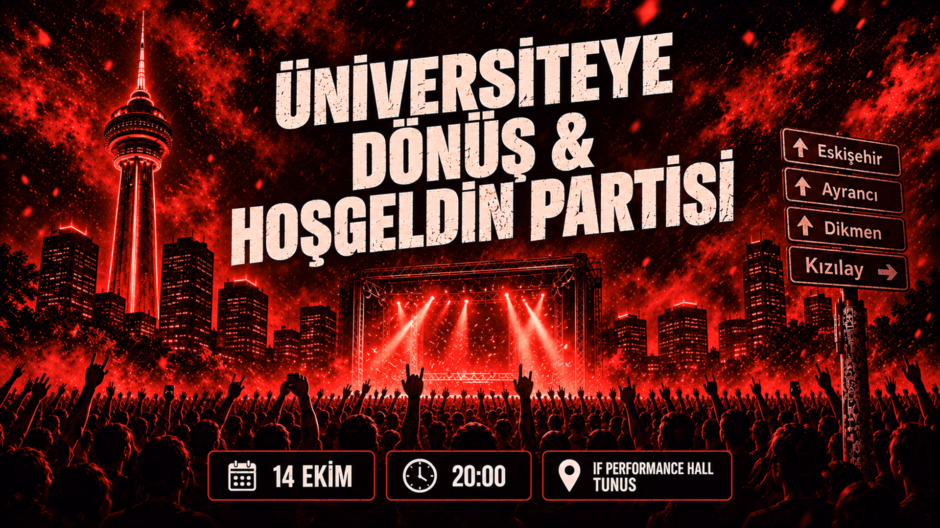 Üniversiteye Dönüş & Hoşgeldin Partisi
