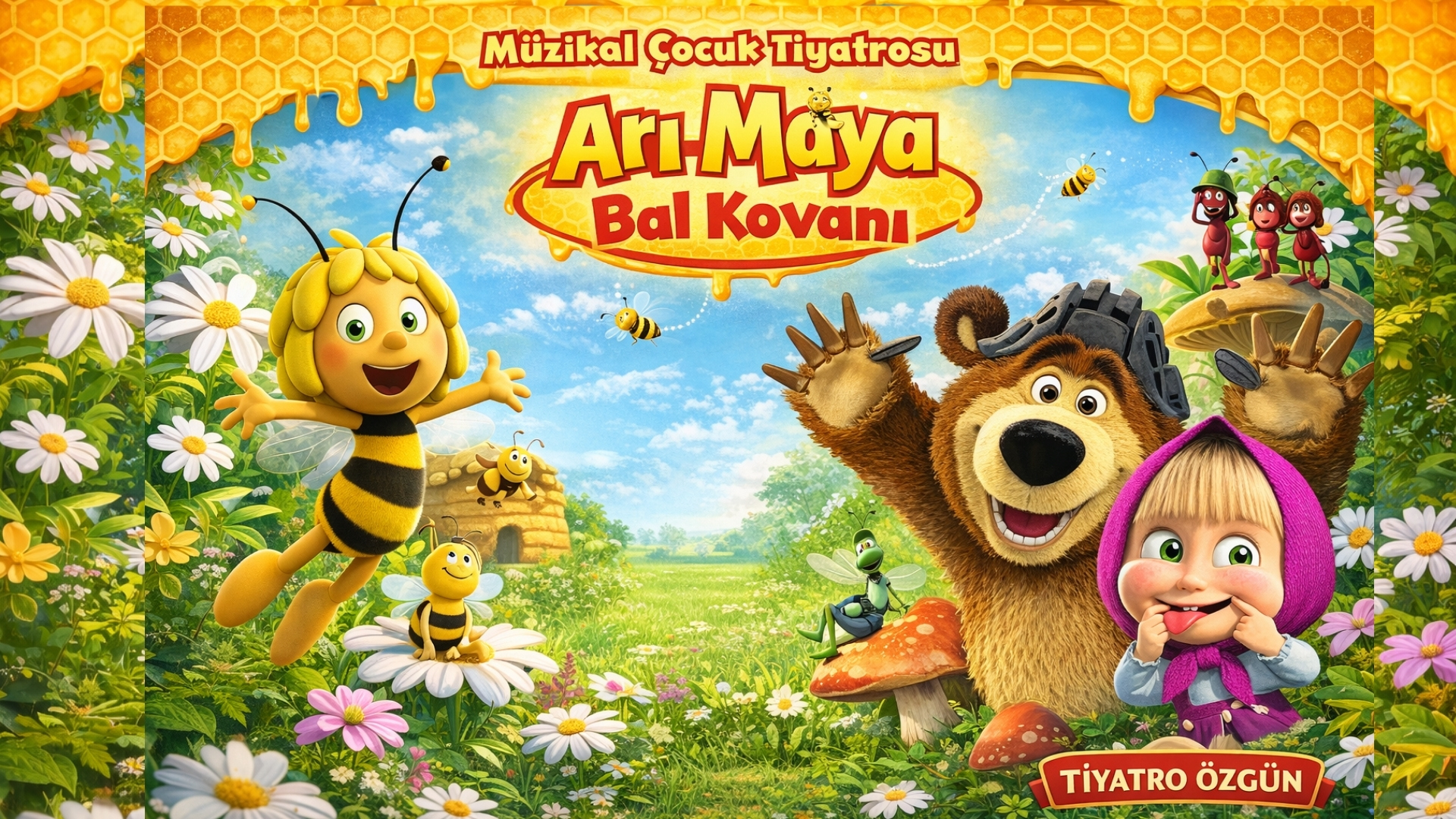 Arı Maya Bal Kovanı afişi