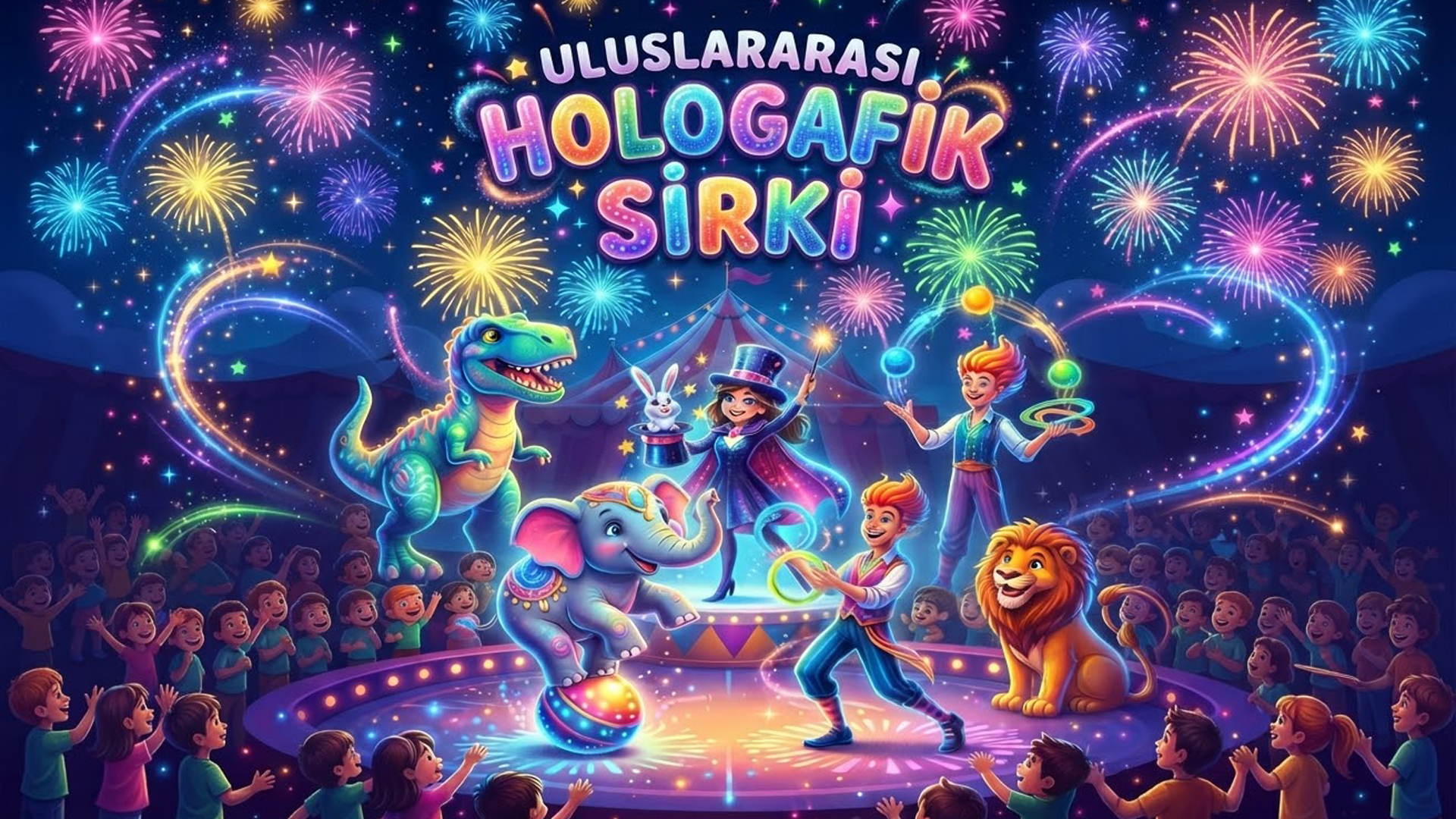Uluslararası Hologram Sirki afişi