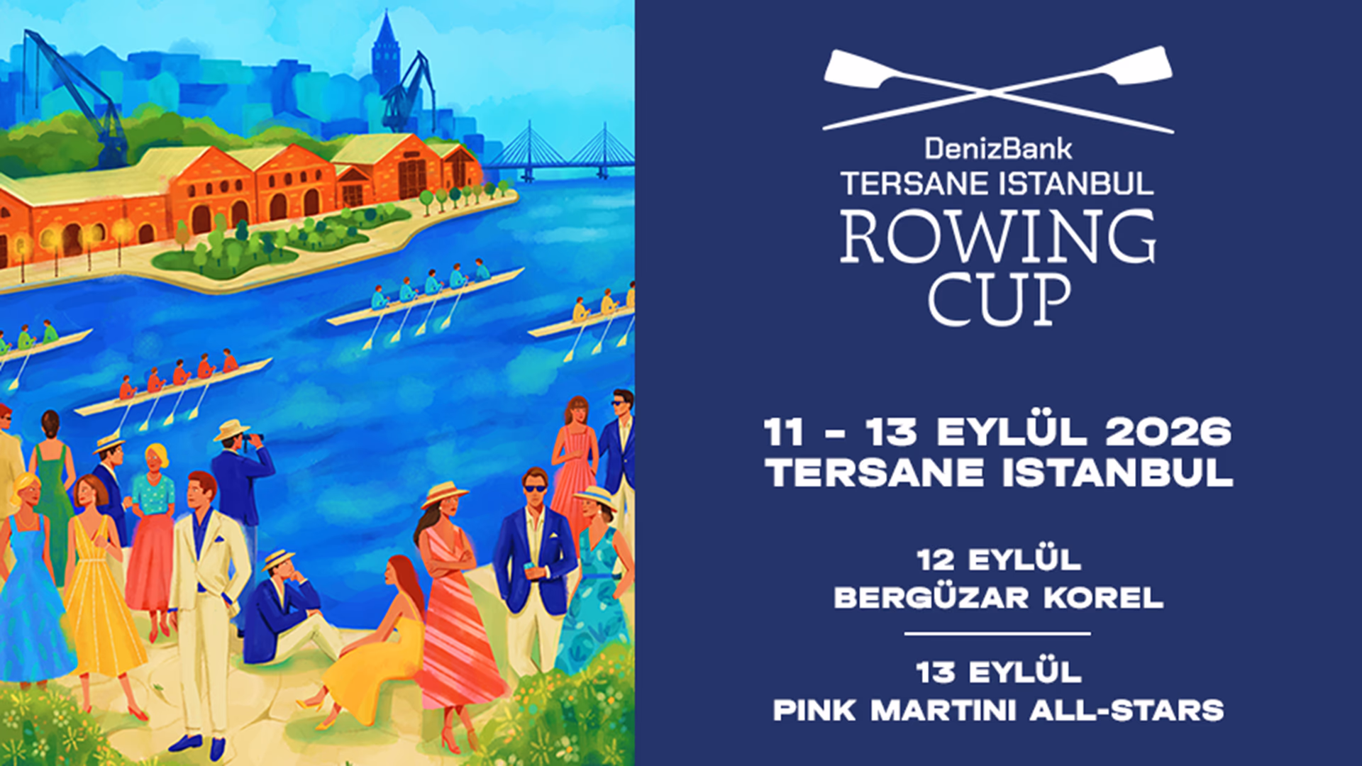 DenizBank Tersane Istanbul Rowing Cup 2026 - Pazar