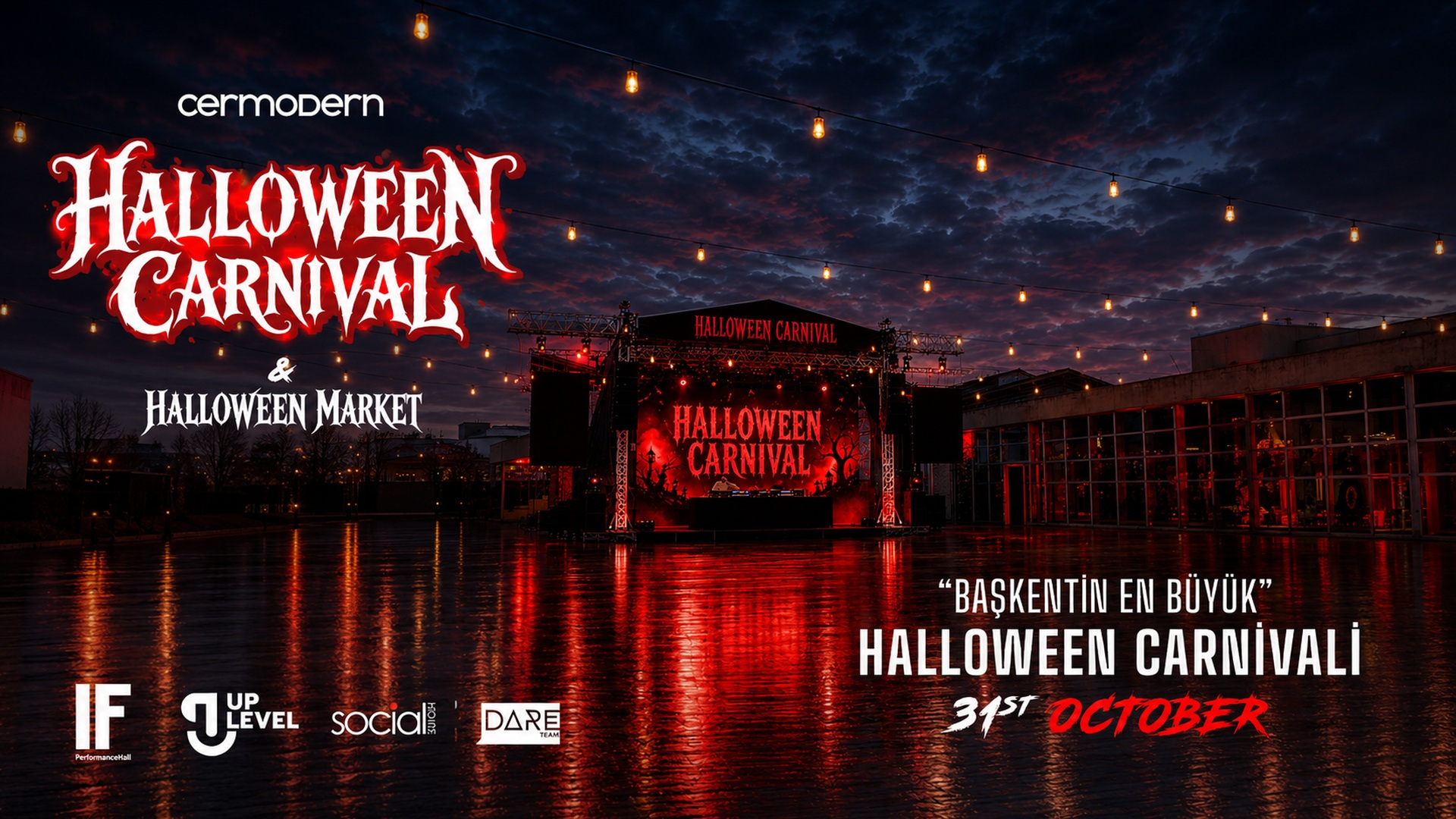 Halloween Carnival & Halloween Market afişi
