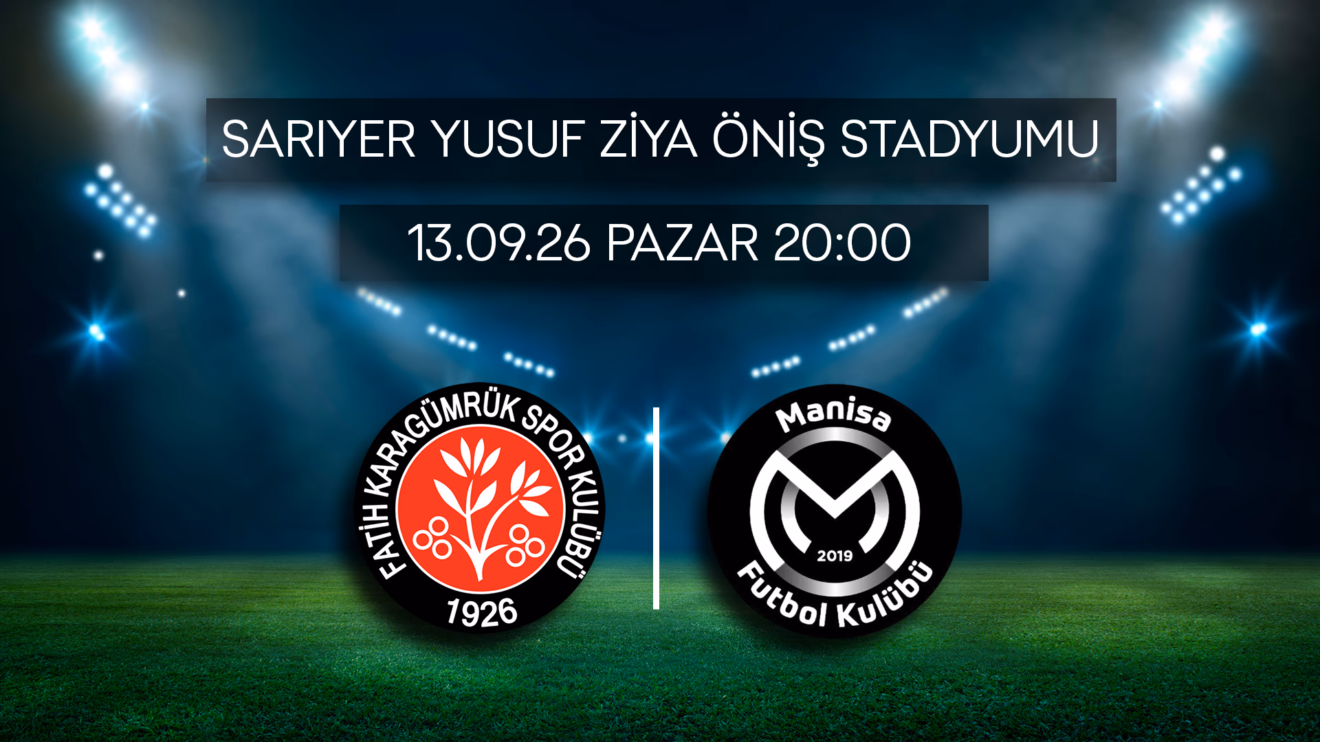 Fatih Karagümrük - Manisa Futbol Kulübü