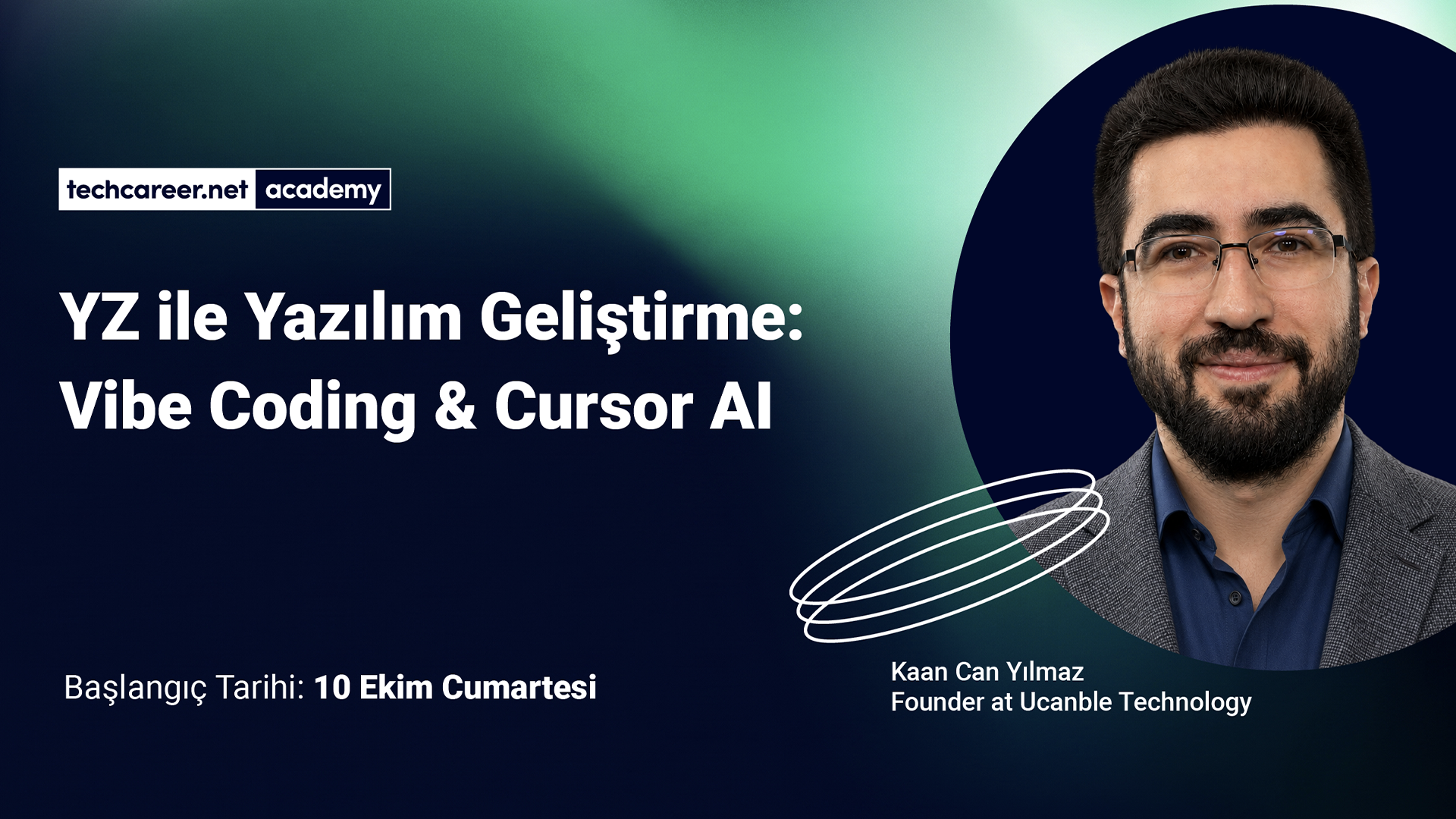 Yapay Zeka ile Yazılım Geliştirme: Vibe Coding & Cursor AI afişi