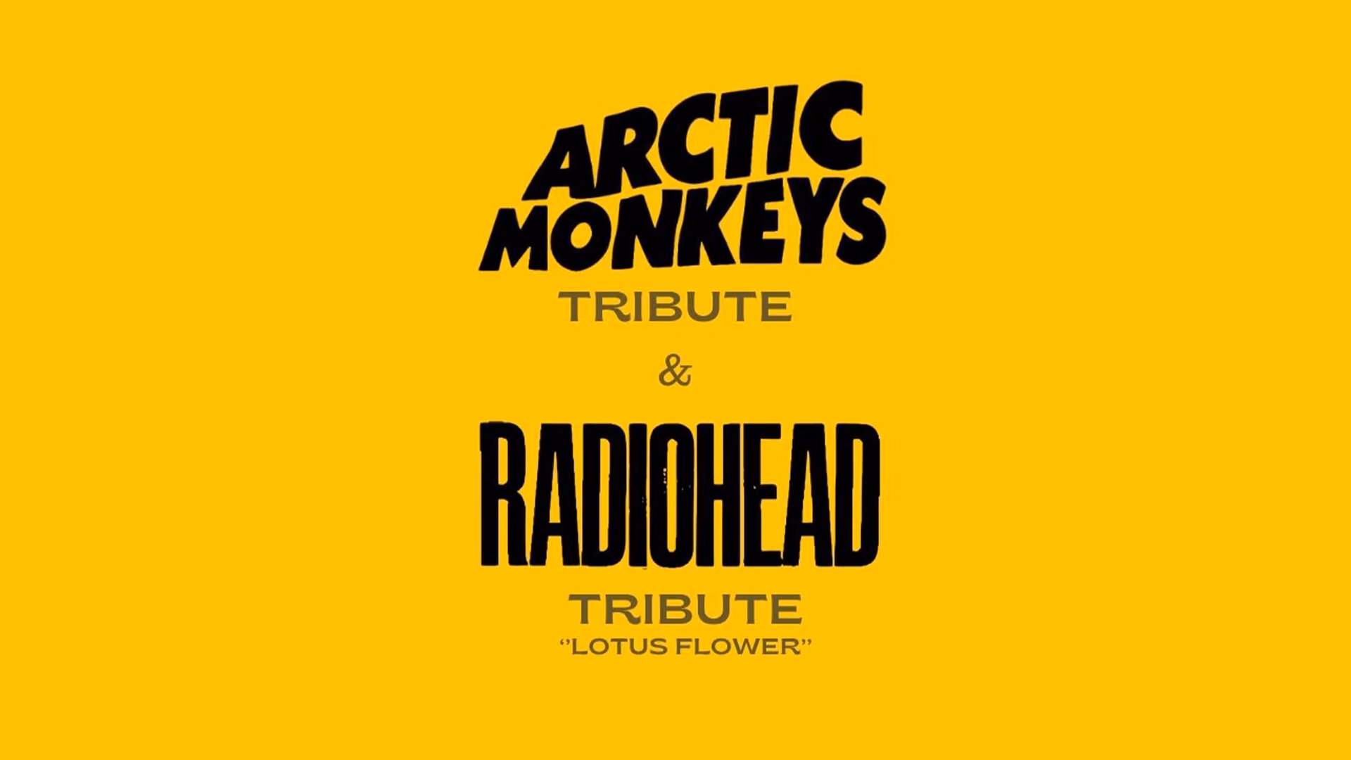 Arctic Monkeys Tribute ve Radiohead Tribute - Lotus Flower