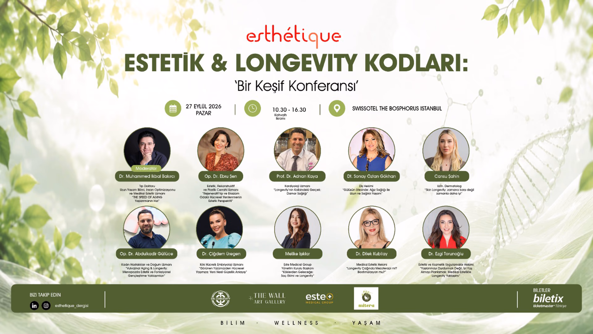 Estetik & Longevity Kodları: Bir Keşif Konferansı