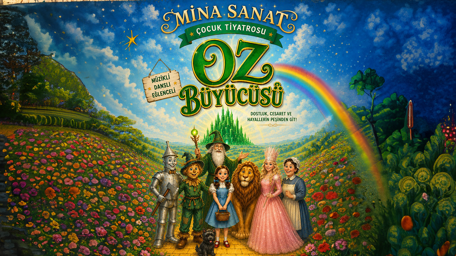 Oz Büyücüsü afişi