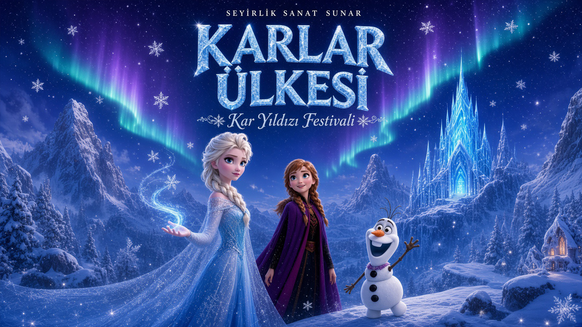 Karlar Ülkesi - Kar Yıldızı Festivali afişi