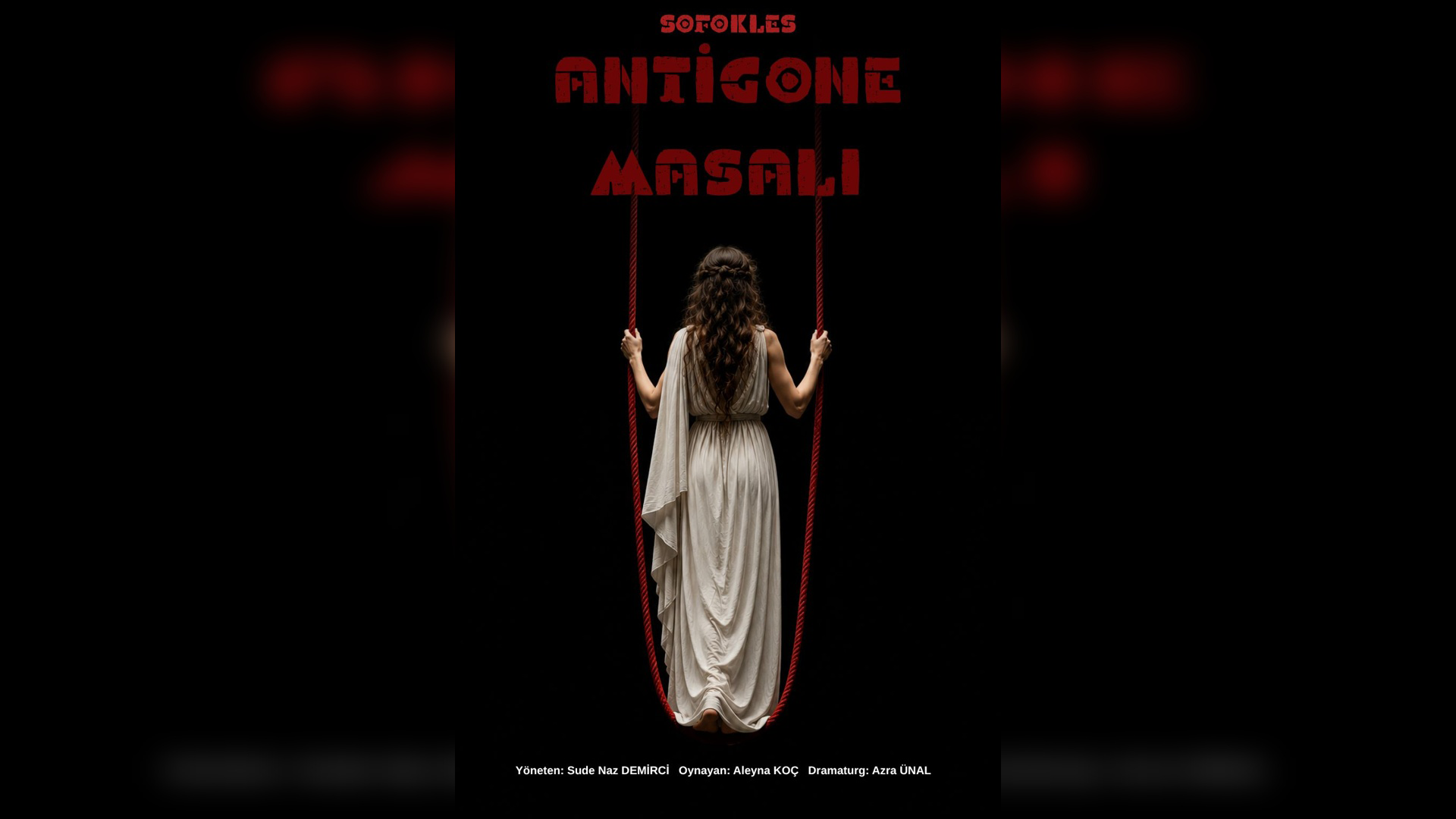 Antigone Masalı afişi