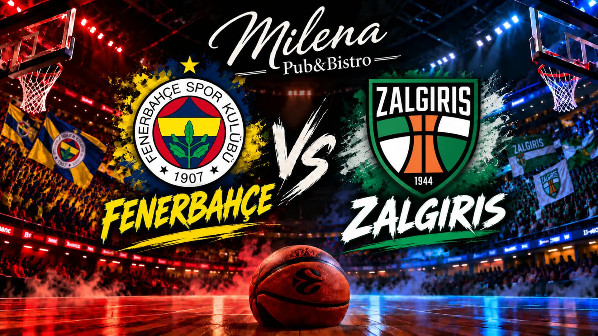Fenerbahçe - Zalgiris  - Euroleague afişi