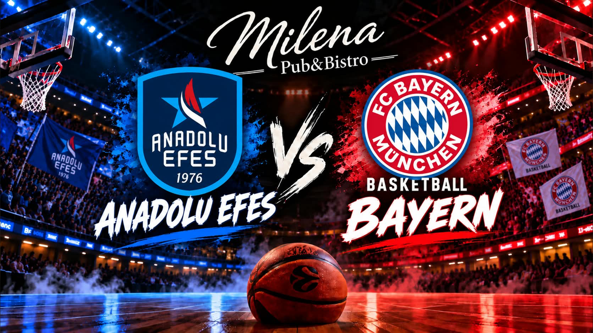 Anadolu Efes - Bayern Münih - Euroleague
 afişi