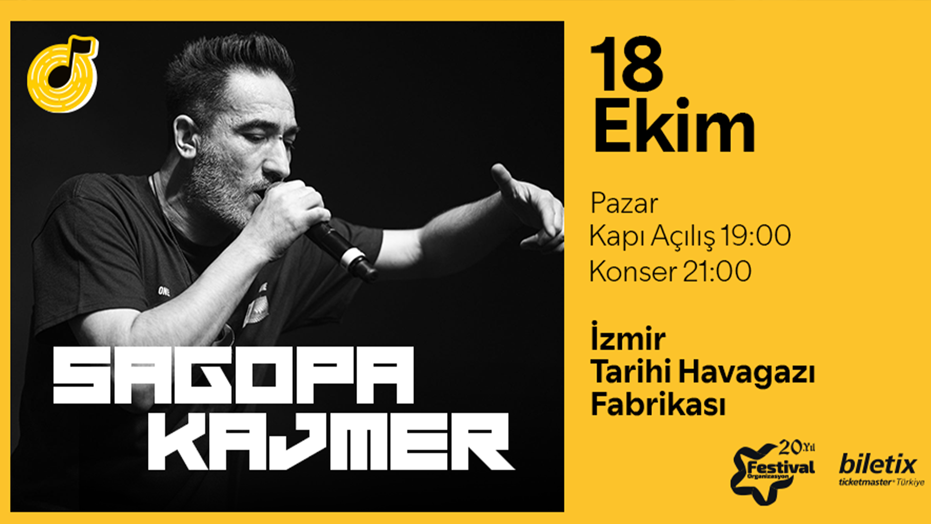 Sagopa Kajmer afişi