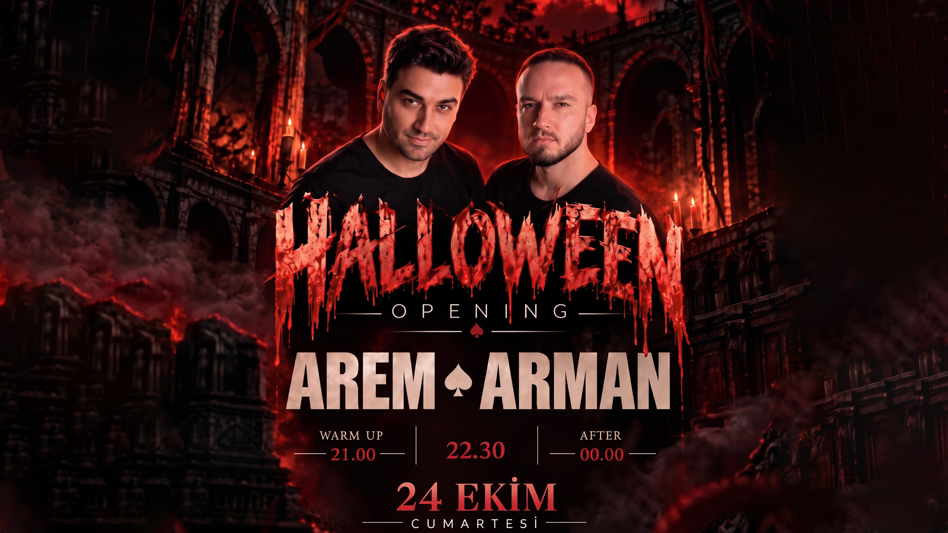 Arem & Arman - Halloween afişi