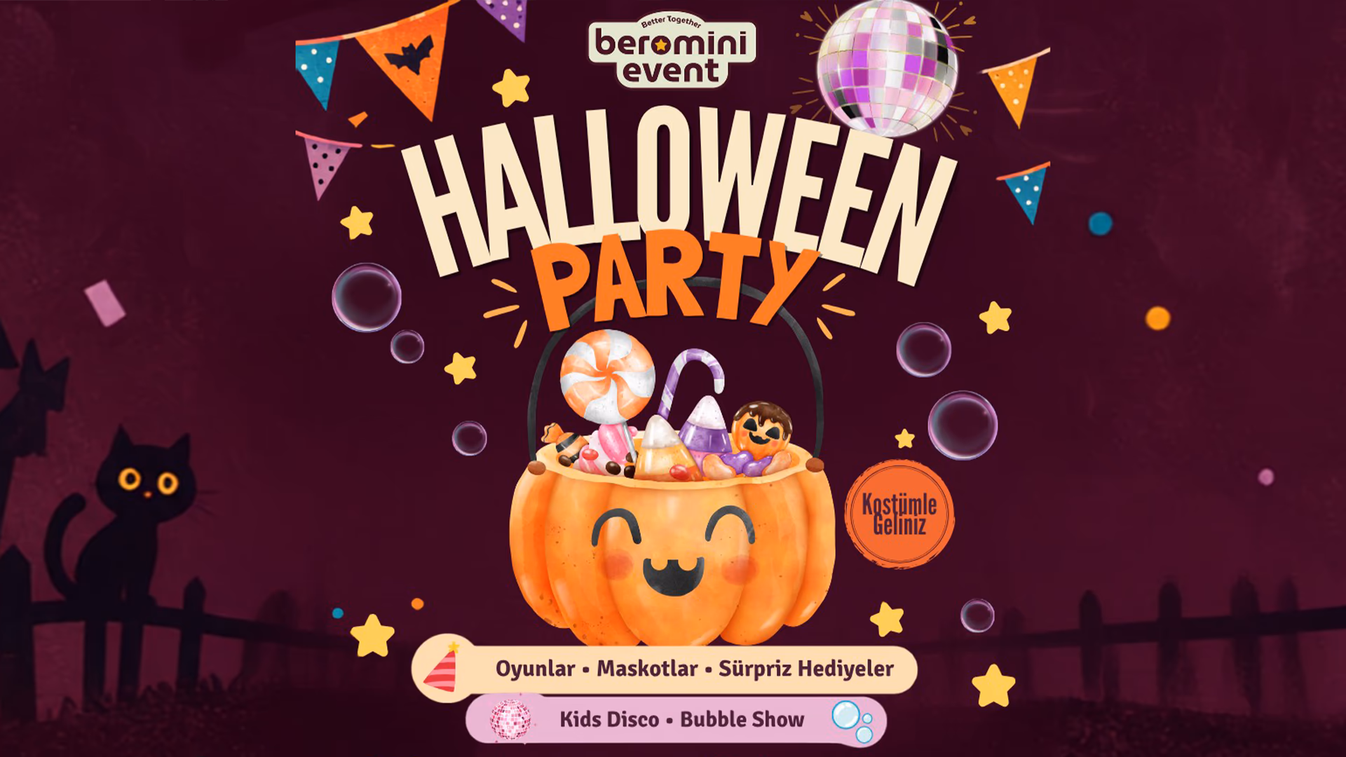 Bodrum Halloween Kids Party