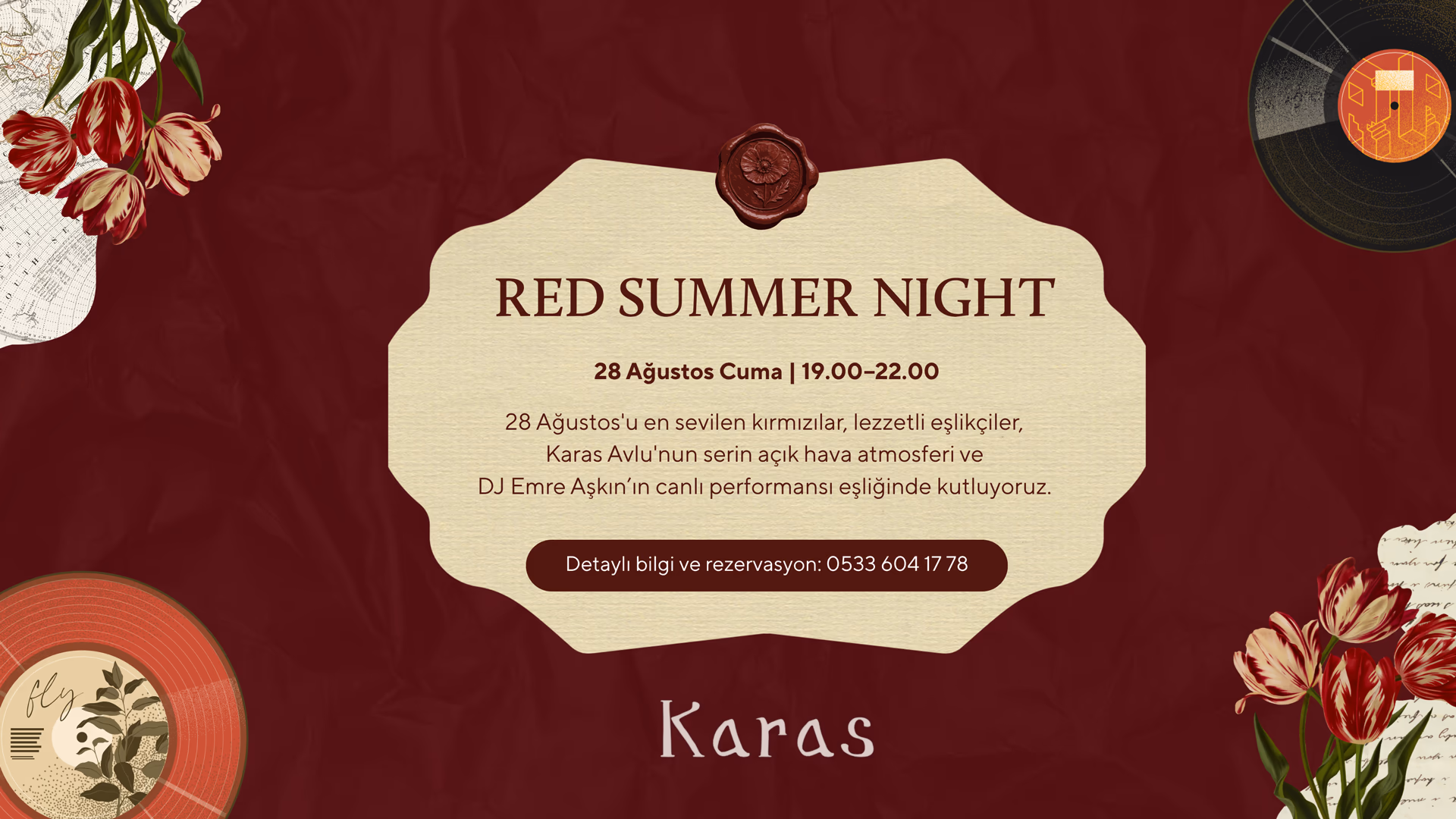Red Summer Night