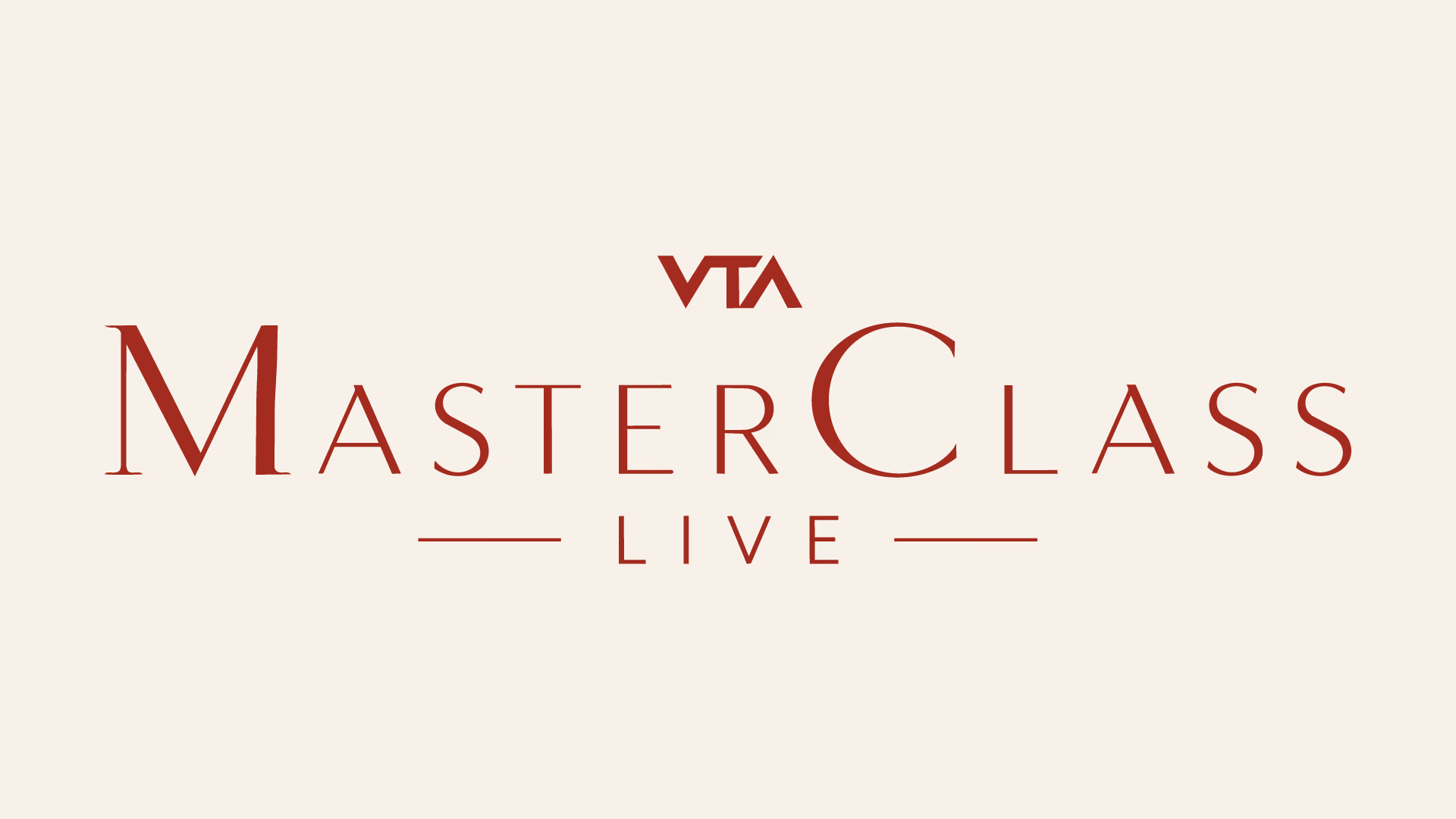 Masterclass Live - Volga Tamöz