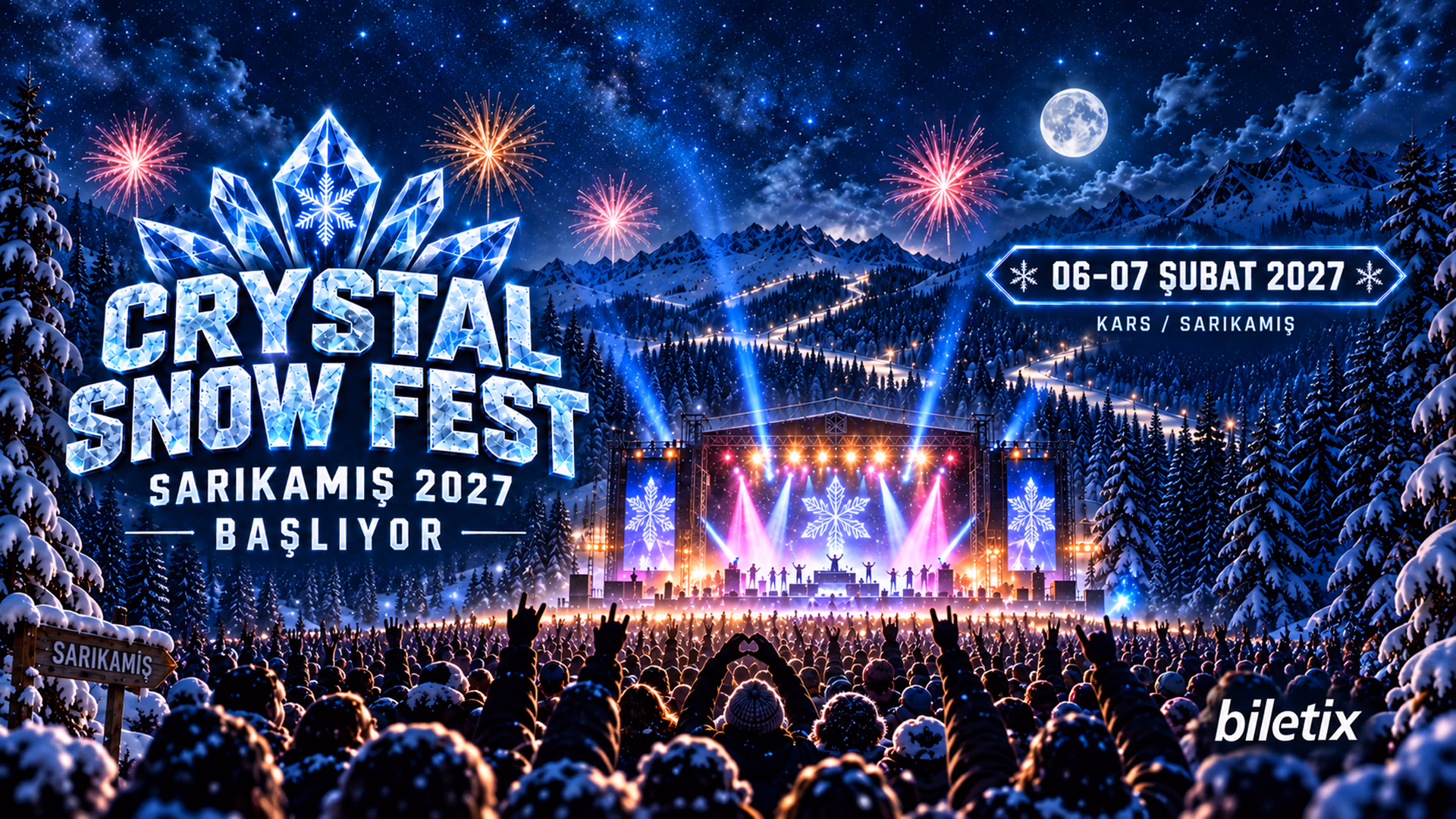 Crystal Snow Fest Sarıkamış 2027 - 1. Gün