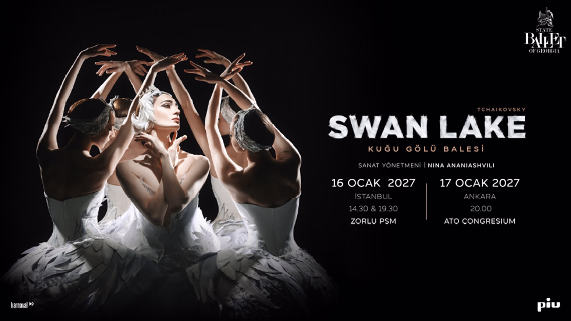 Swan Lake (Kuğu Gölü Balesi) - State Ballet Of Georgia