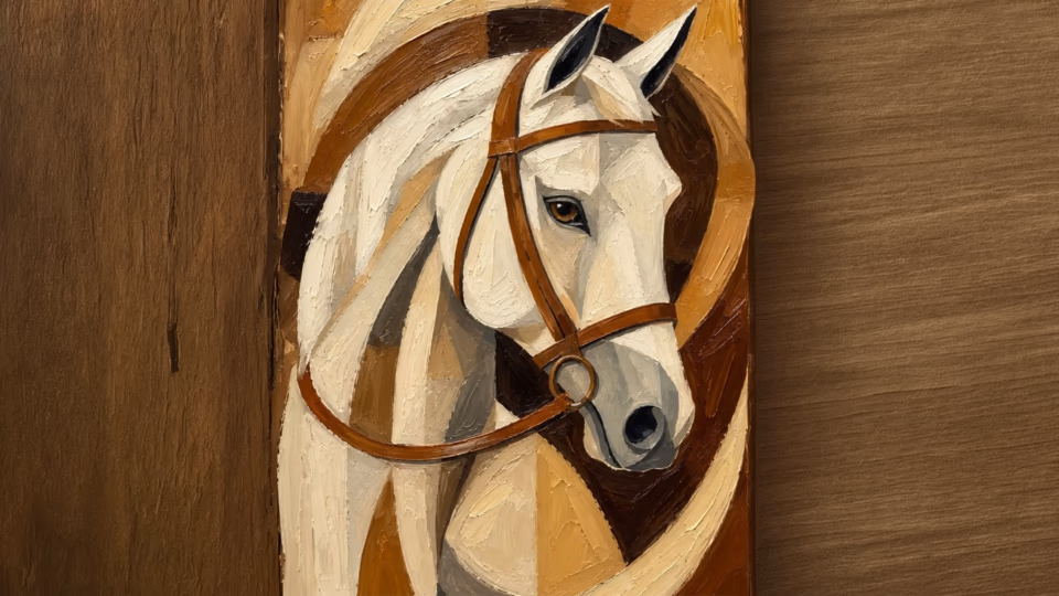 Resim - Horse Klimt