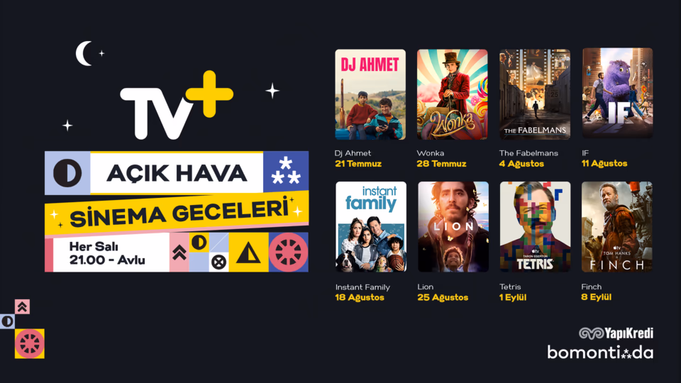 TV+ Açık Hava Sinema Geceleri – Lion