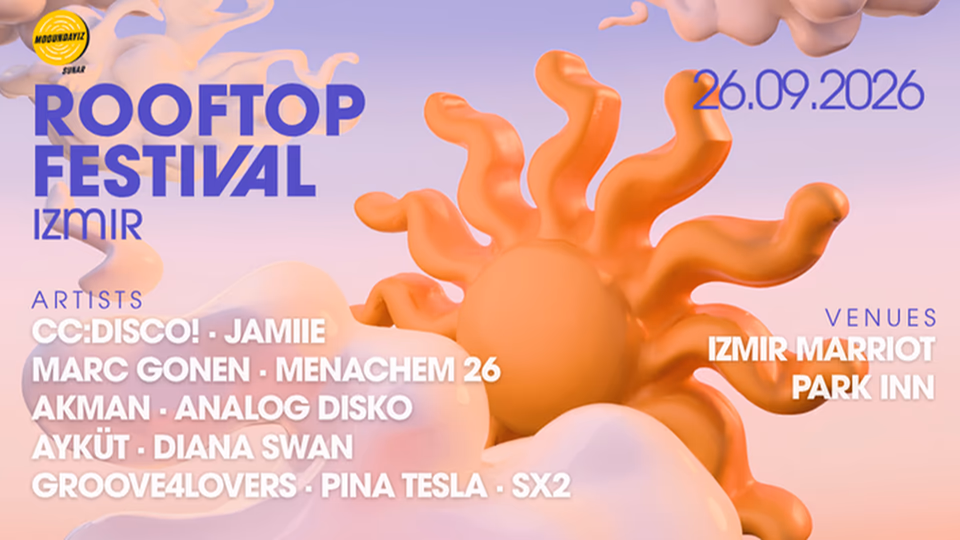 Rooftop Festival İzmir 2026 etkinlik afişi