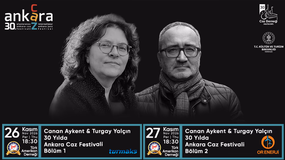 Canan Aykent & Turgay Yalçın - 30 Yılda Ankara Caz Festivali