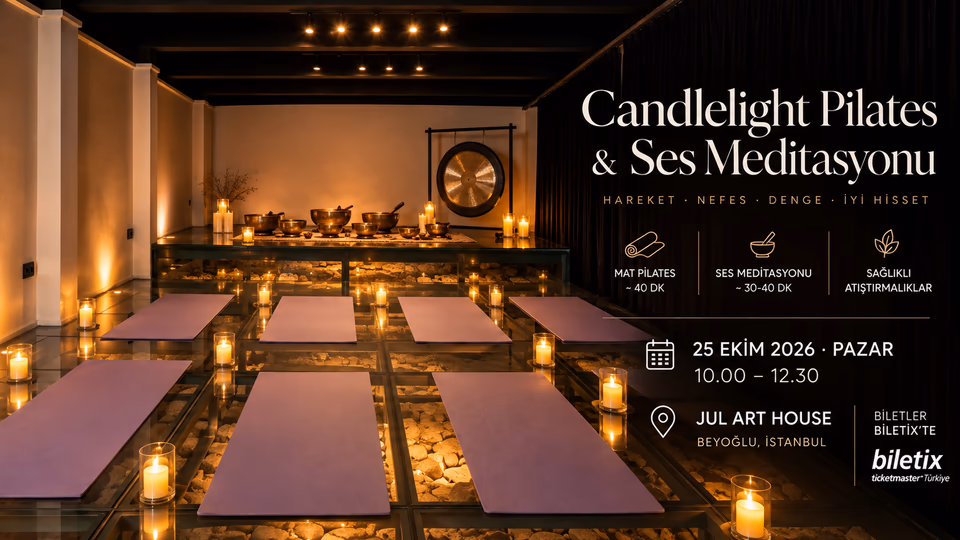 Candlelight Pilates & Ses Meditasyonu