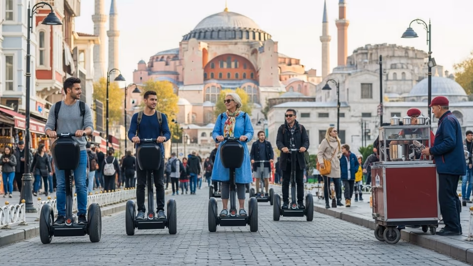 Eski İstanbul Sabah Segway Şehir Turu