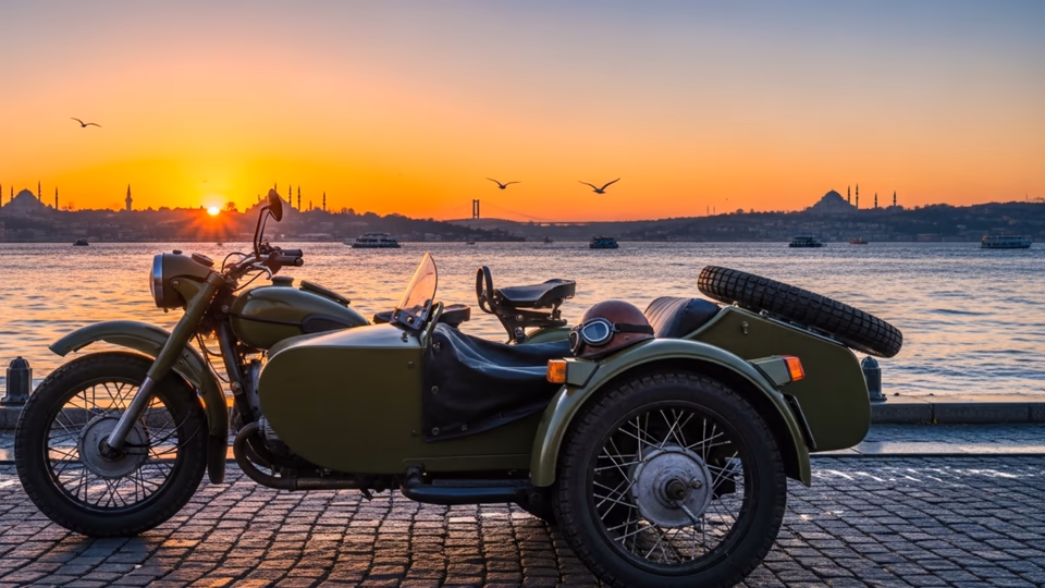 İstanbul Sidecar Macerası - Sabah Turu