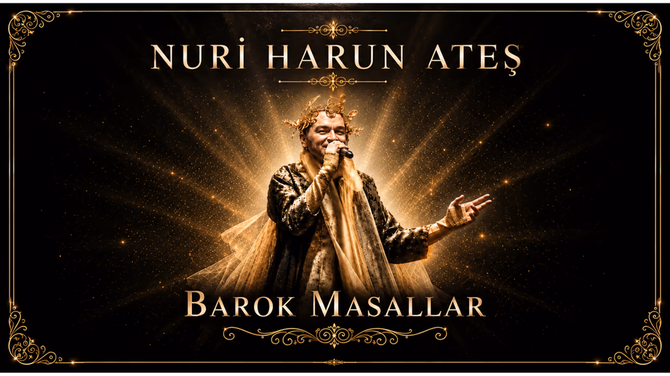 Nuri Harun Ateş - Barok Masallar etkinlik afişi