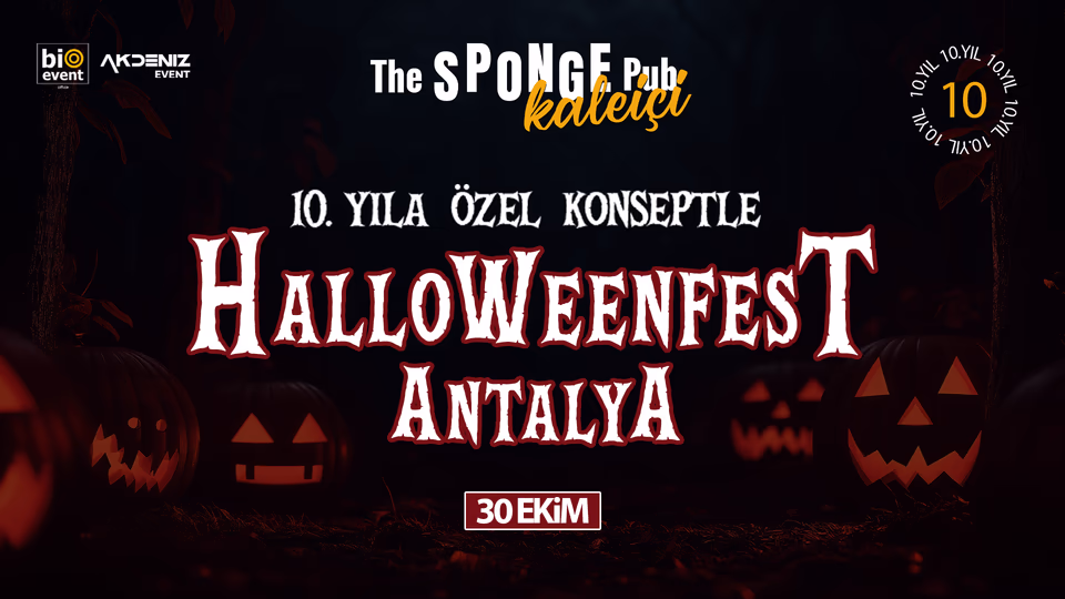 Halloweenfest Antalya 10. Yıl