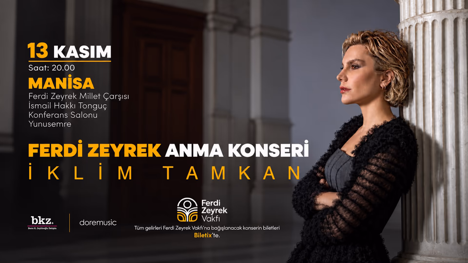 Ferdi Zeyrek Anma Konseri - İklim Tamkan Piyano Resitali