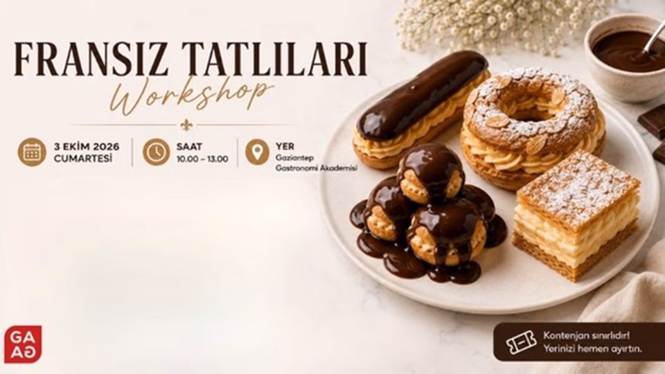 Fransız Tatlıları Workshop