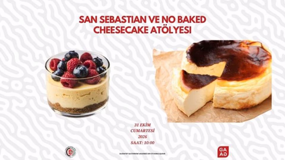 Cheesecakeler : San Sebastian & No-Baked Atölyesi