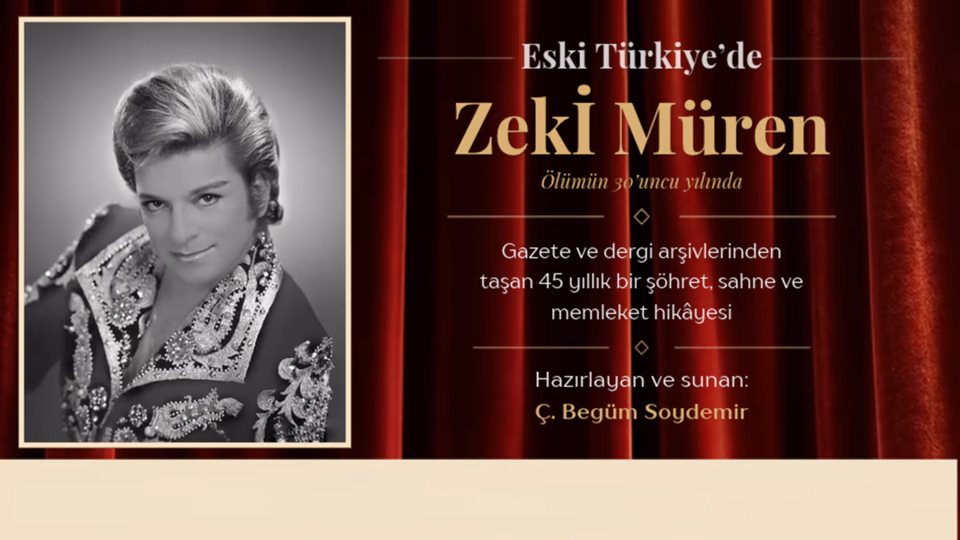 Eski Türkiye de Zeki Müren