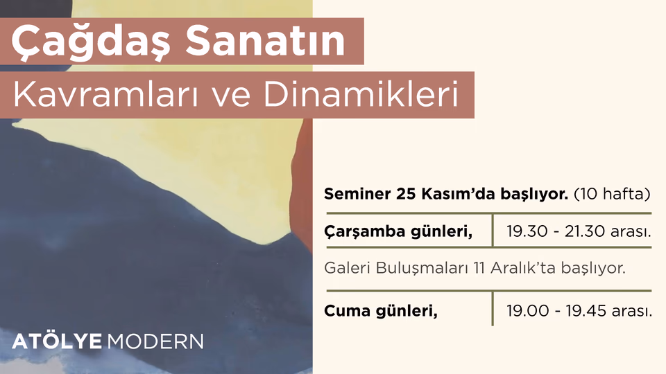 Çağdaş Sanatın Kavramları 