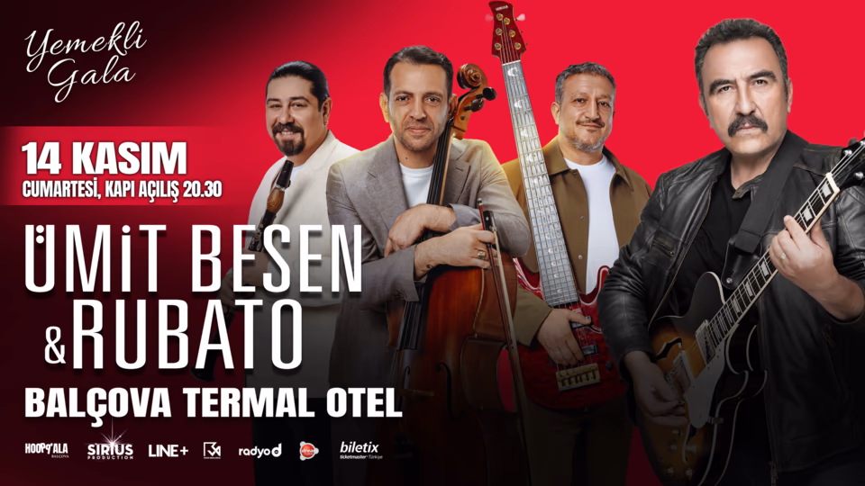 Ümit Besen & Rubato Özel Yemekli Gala Konseri
