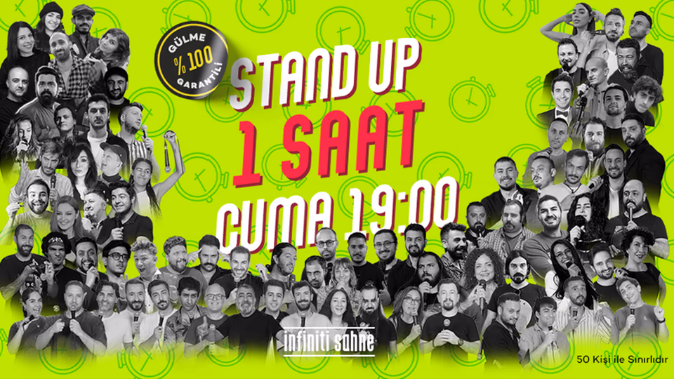Stand up Bir Saat Beyoğlu Cuma
