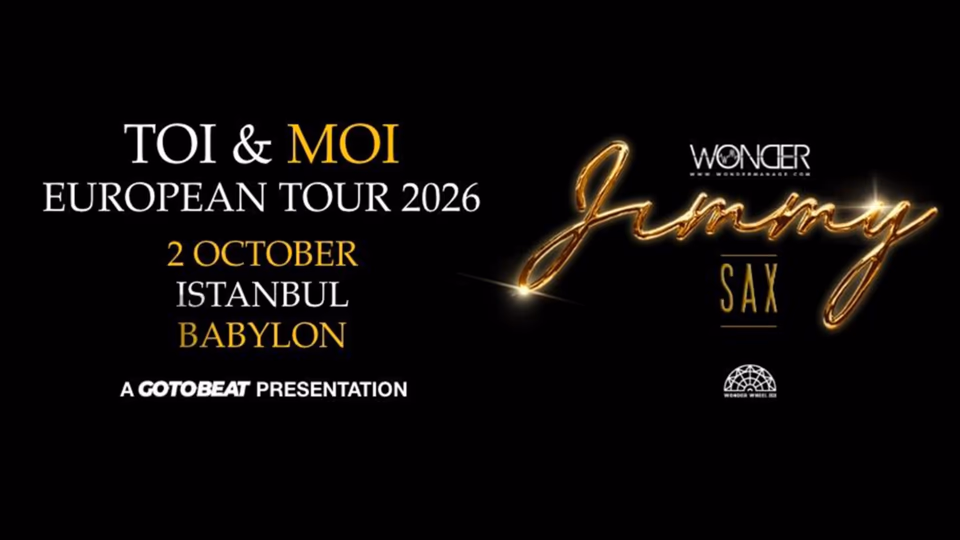 JIMMY SAX - Toi & Moi European Tour 2026