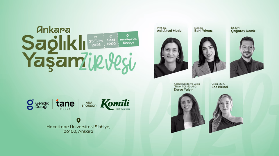 Ankara Komili Sağlıklı Yaşam Zirvesi
