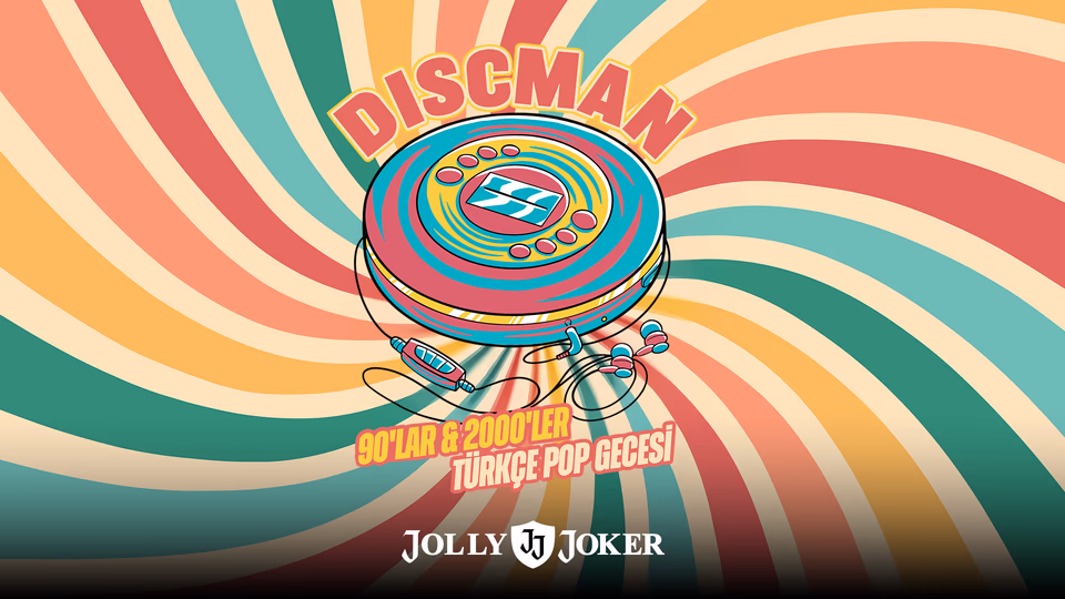 Discman 90’lar & 2000’ler Türkçe Pop Gecesi