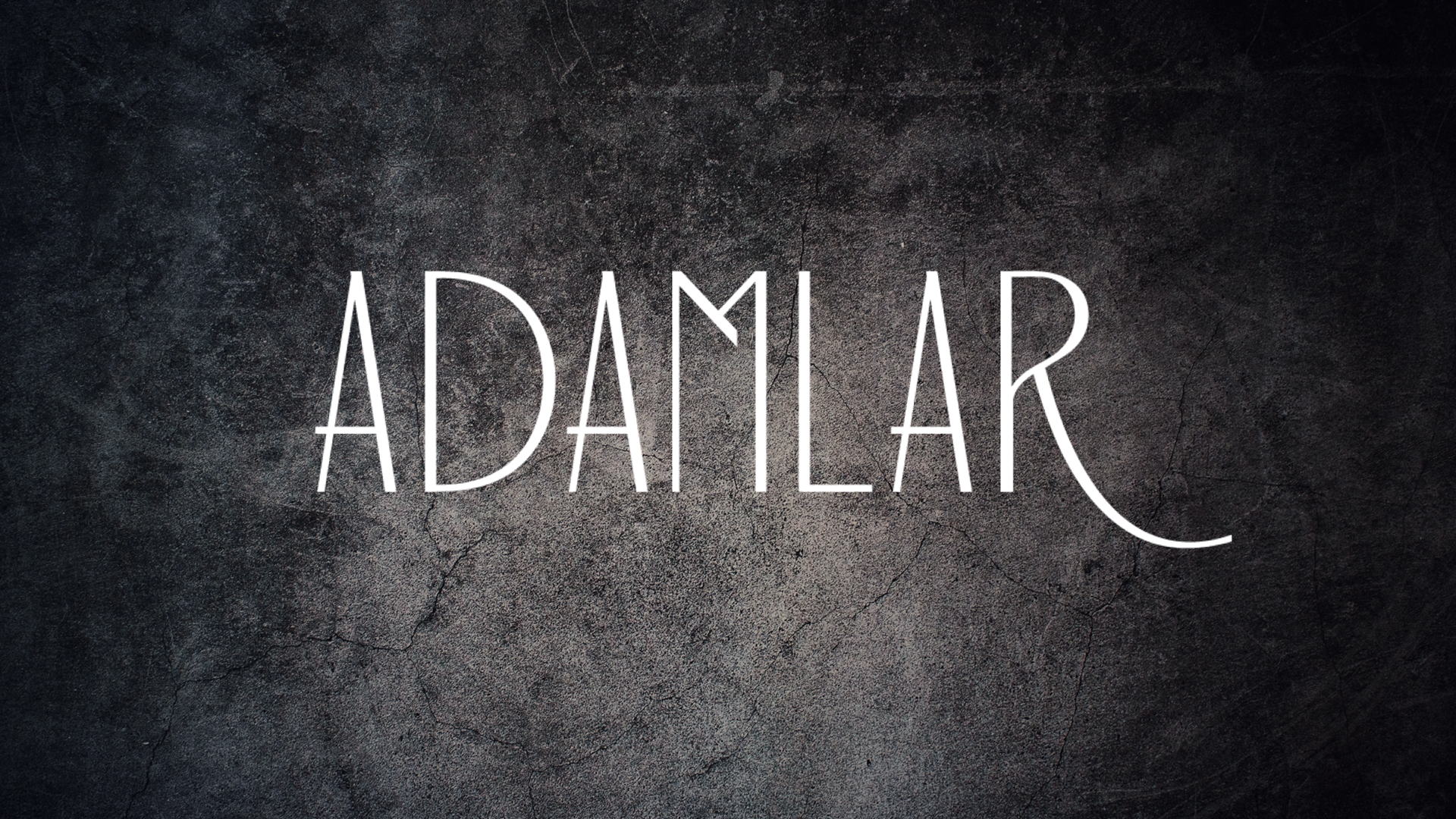 Adamlar afişi