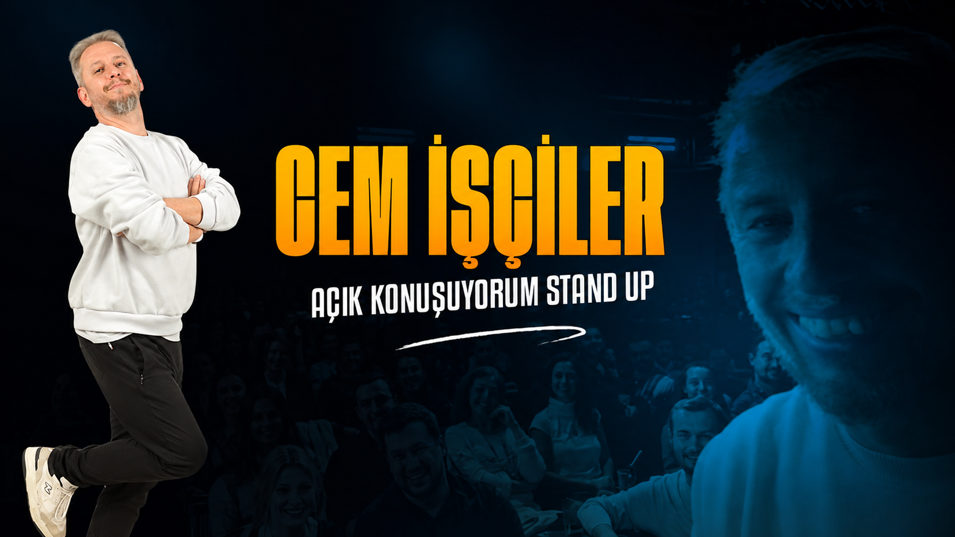 Cem İşçiler - Açık Konuşuyorum Yeni Sezon afişi