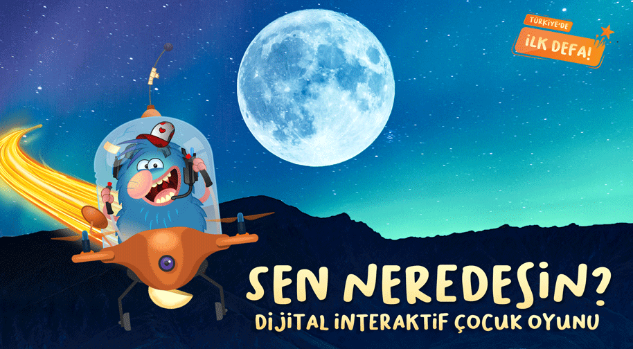 Sen Neredesin 'Dijital İnteraktif Çocuk Oyunu'
